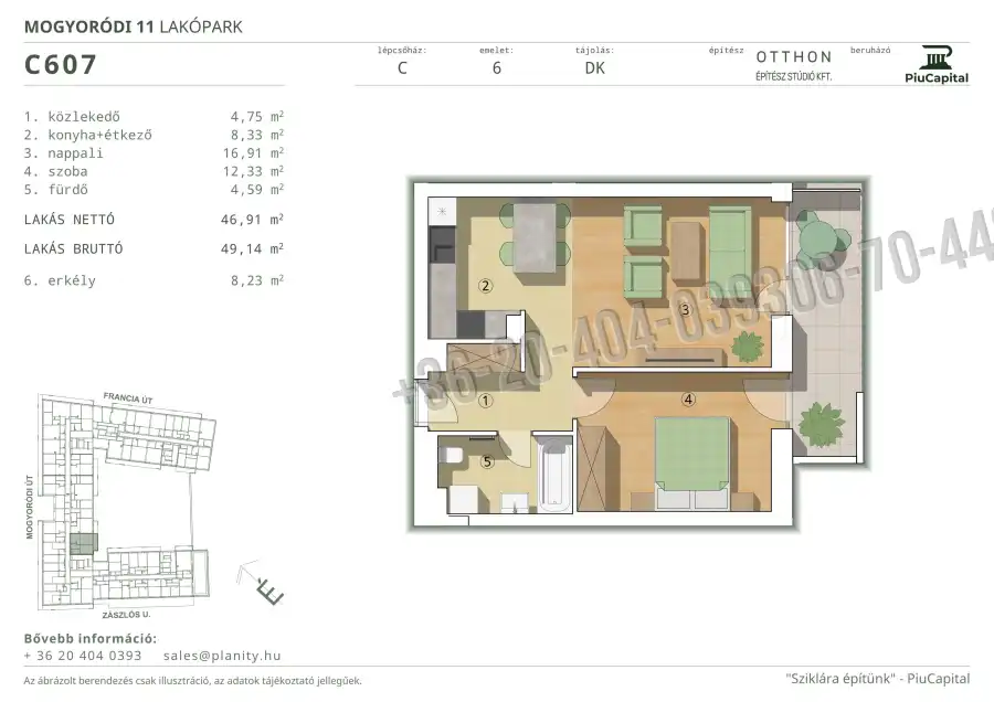 eladó új építésű téglalakás, Budapest, XIV. kerület