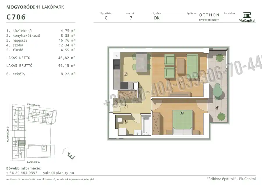 eladó új építésű téglalakás, Budapest, XIV. kerület