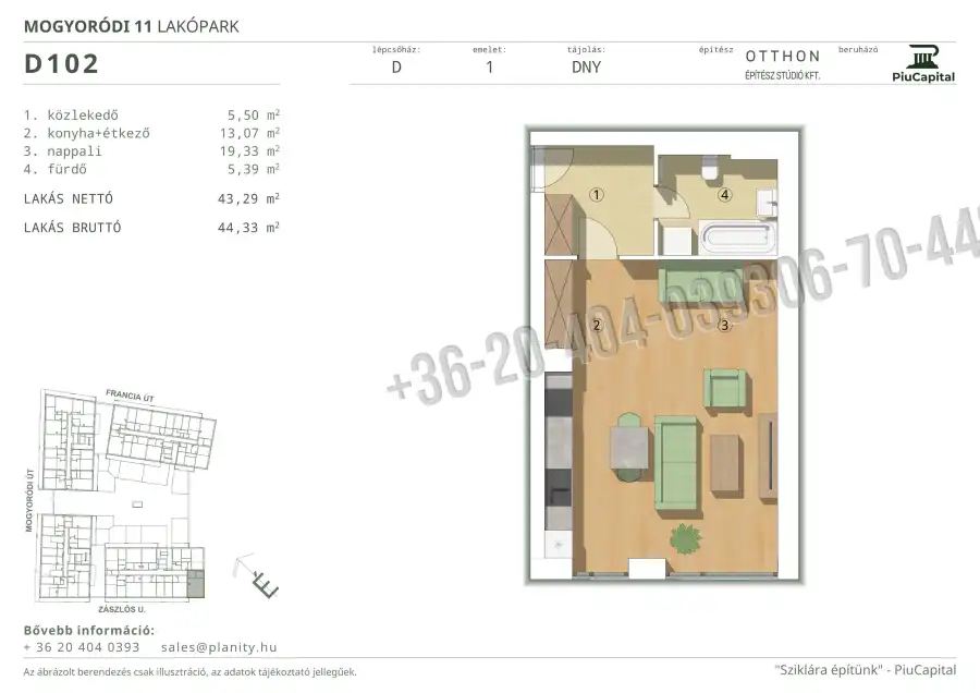 eladó új építésű téglalakás, Budapest, XIV. kerület