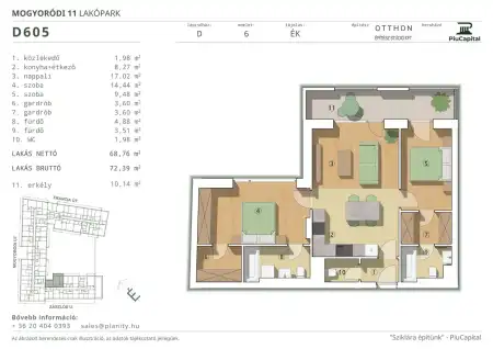 eladó új építésű téglalakás, Budapest, XIV. kerület