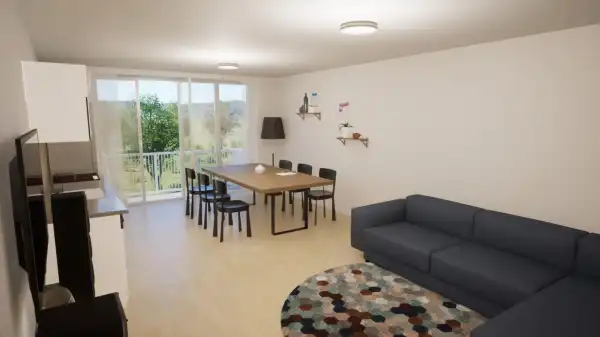 Eladó új építésű téglalakás, Komárom 2 szoba 56 m² 57.912 M Ft