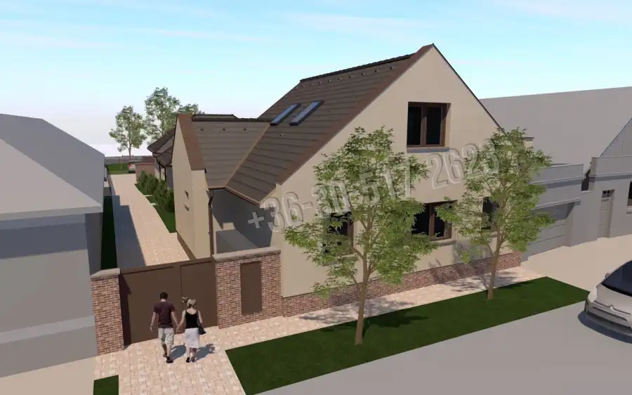 eladó új építésű téglalakás, Paks