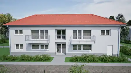 eladó új építésű téglalakás, Pécs