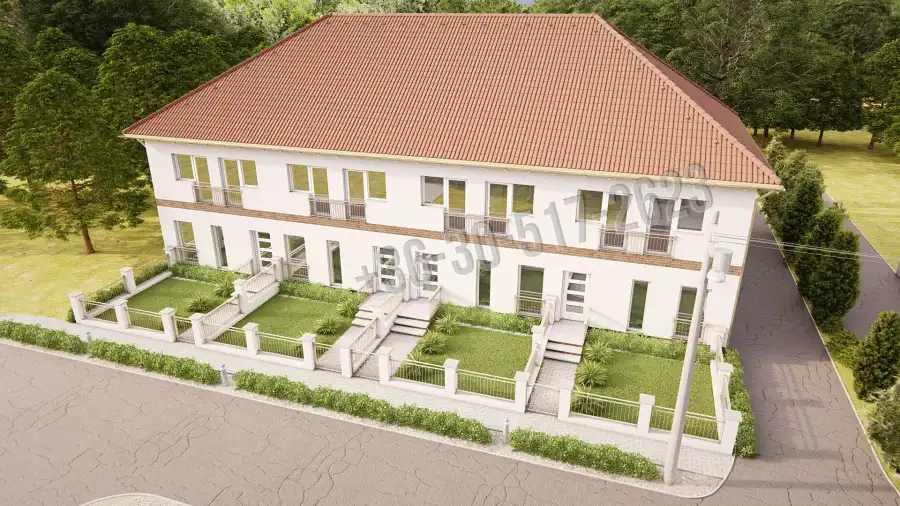 eladó új építésű téglalakás, Tolna-Mözs