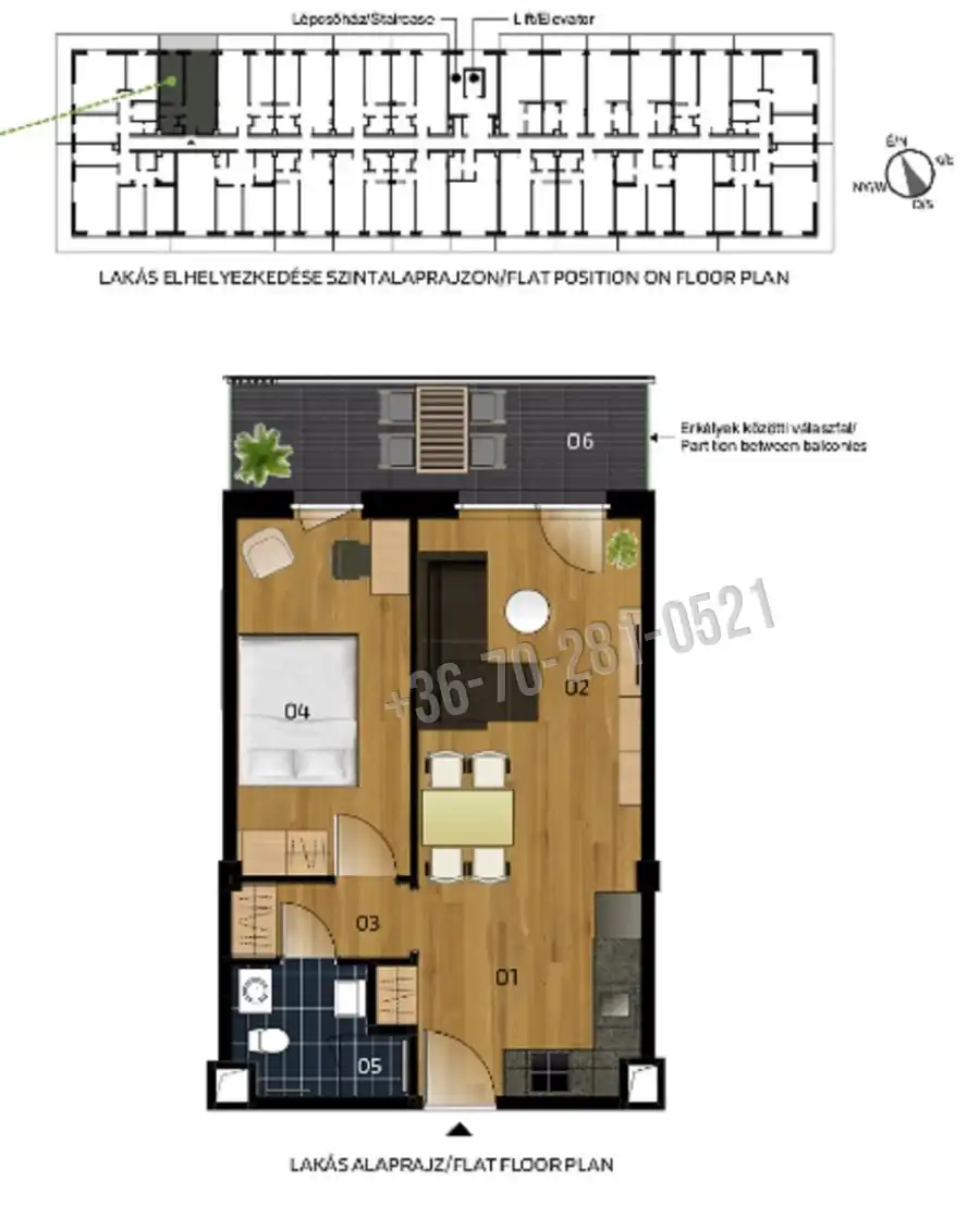 eladó új építésű téglalakás, Vác