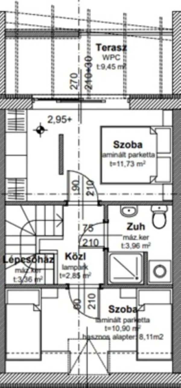 Eladó újszerű sorház, Zamárdi 3 szoba 72 m² 225 M Ft