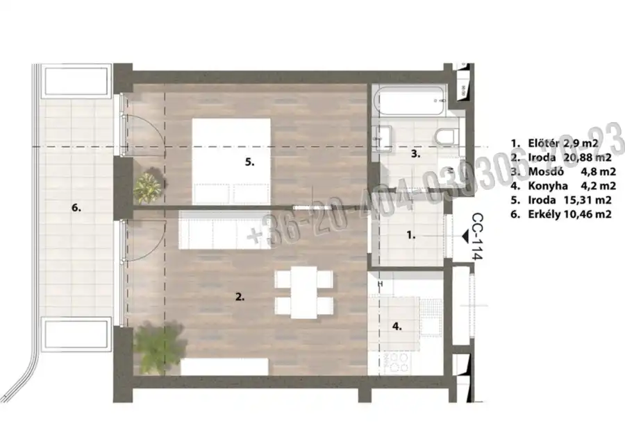 eladó újszerű téglalakás, Budapest, XIV. kerület